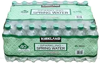 Signature Sparking Spring Water Screw Cap Lid Bottles Pack of 40x500ml