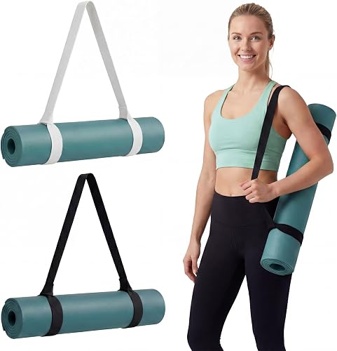 Lot de 2 sangles pour tapis de yoga 