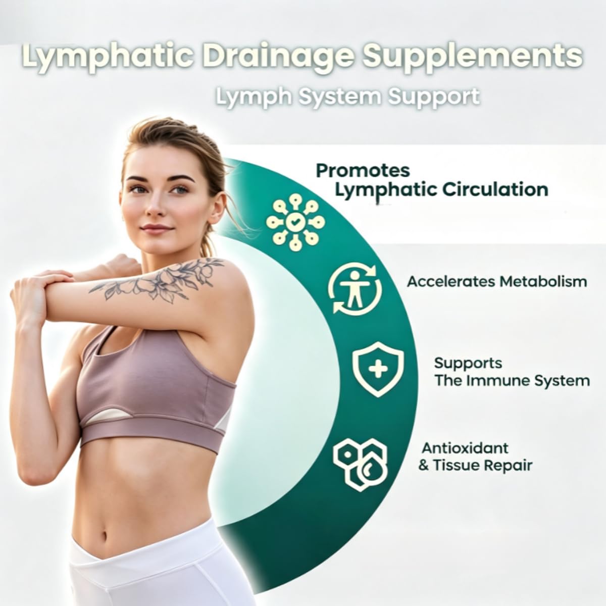 Cura linfatica-Formula complessa a base di erbe Antiossidante Cura Immunità