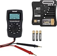 Vista 1 de Dlyfull Probador de batería universal B3 y probador de batería B2, 3 pilas AAA incluidas