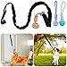 LovelyPaws Spring Pole Dog Rope Toys, Dog Interactive Hanging Tree Tug Toy Indoor and Outdoor with 3 Chew Toys for Dogs