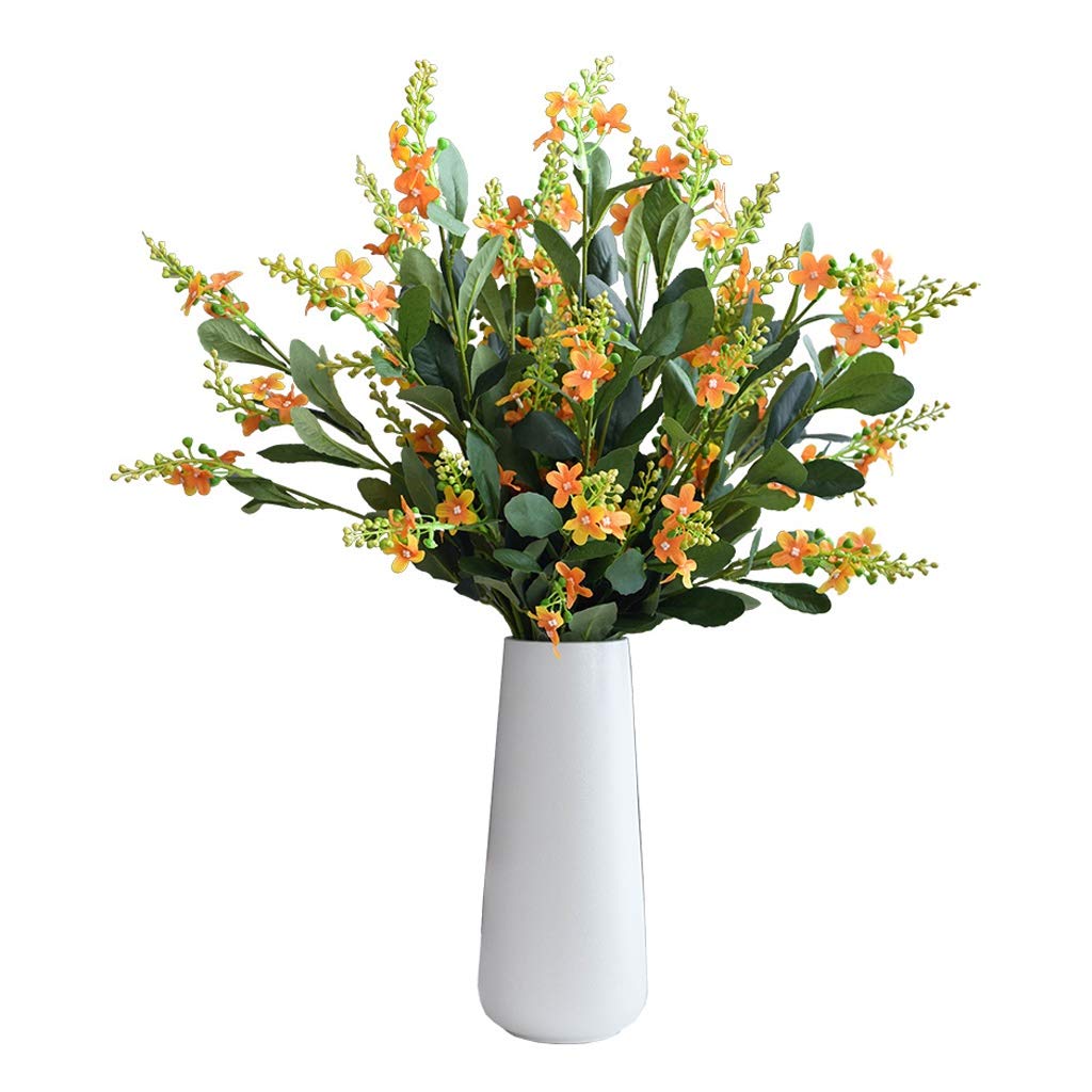 Fleurs artificielles de nuit pour table à manger et salon élégant