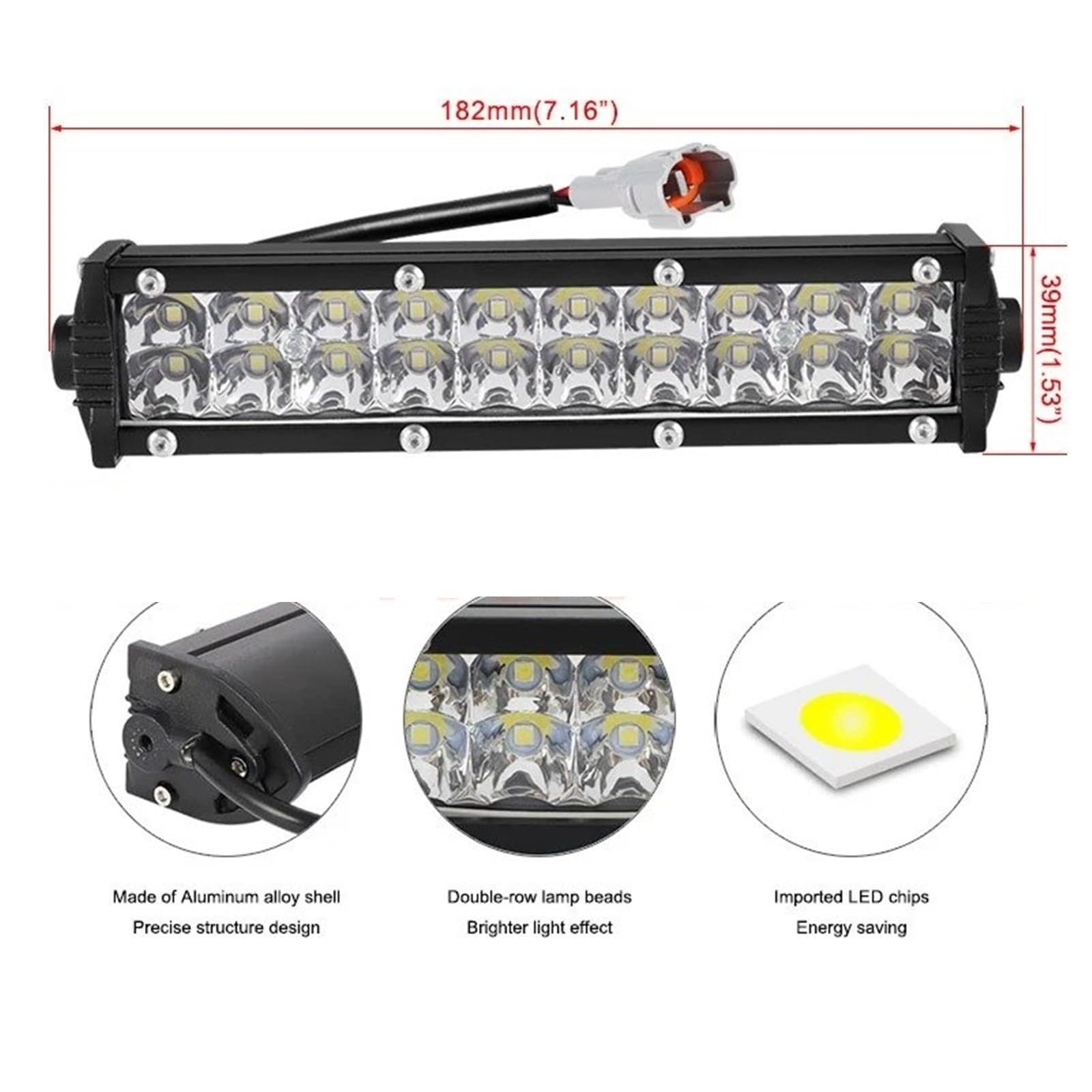 Moto Fari Stradali Spot Light Beam Per Faro Anteriore A LED Per Moto Per Cross CRF250F CRF110 TTR110 YZF450