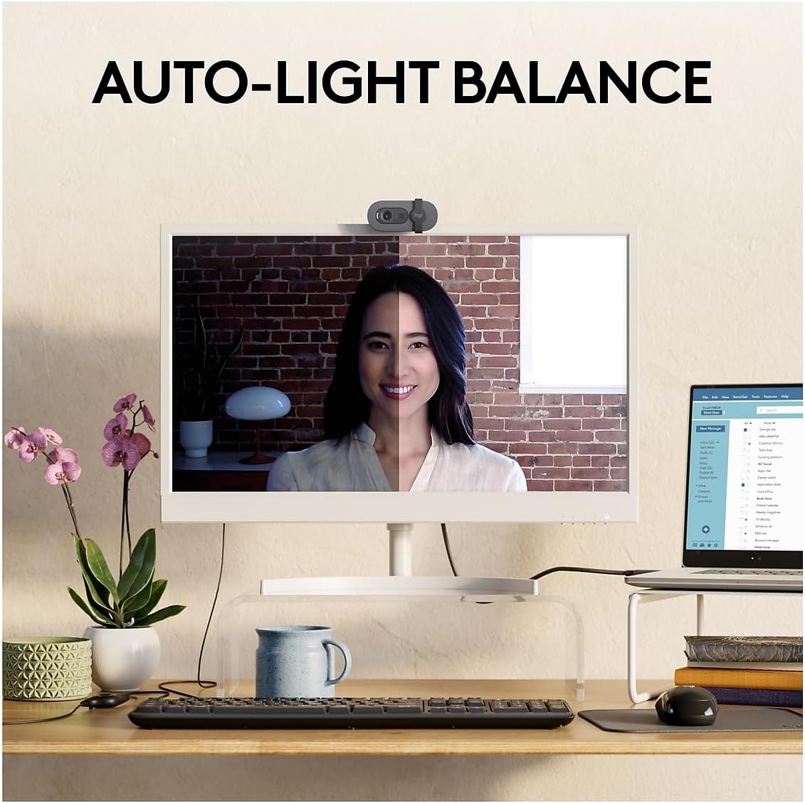 Logitech 960001580 Brio 100 1080p Full HD Webcam (Graphite)