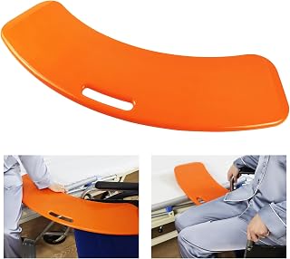 LOSCHEN Slide Transfer Board with Handle - 320lbs Capacity Anti-Slip Patient Assist for Wheelchair to Bed, Toilet, Car Transfers