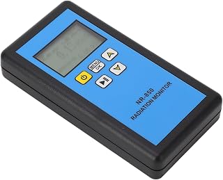 Radiation Dosimeter, LCD Display Counter Radiation Monitor with Light Vibration Sound Alarm, for Home Improvement Geological Survey Nuclear Power Plant