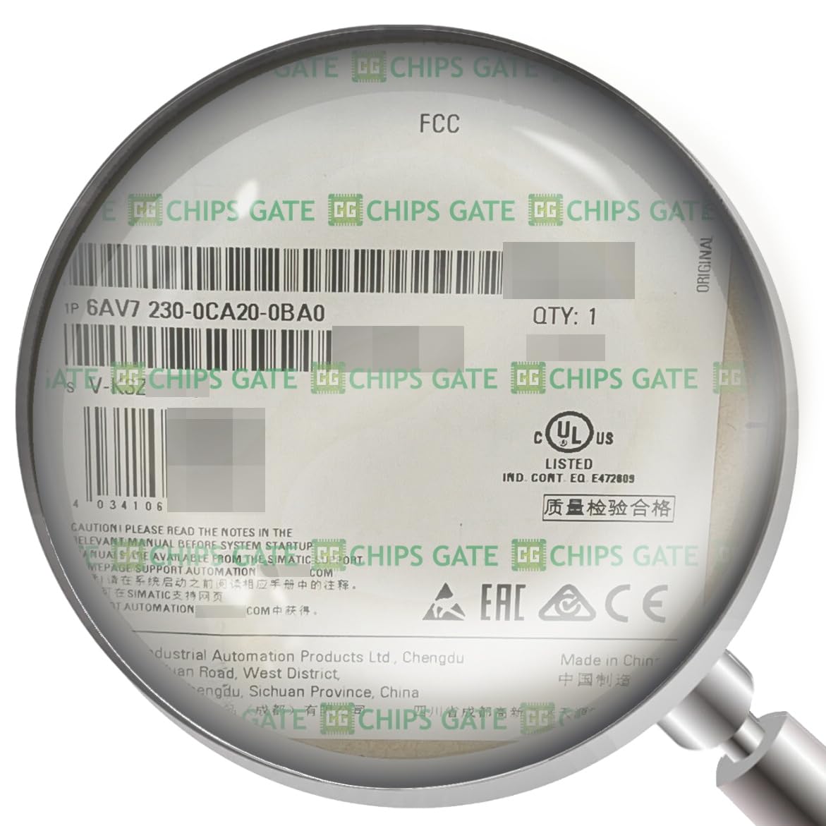 6AV72300CA200BA0 1PCS New Open Box 6AV72300CA200BA0