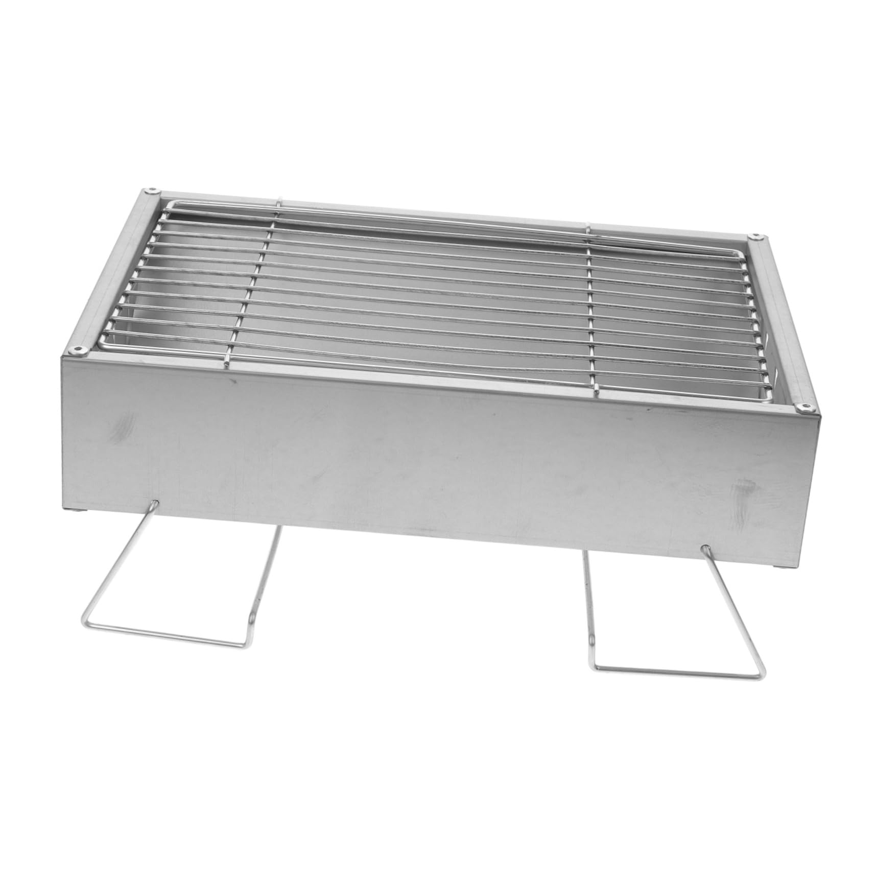 Barbecue pliable portable multifonction à nettoyage facile pour cuisson au charbon