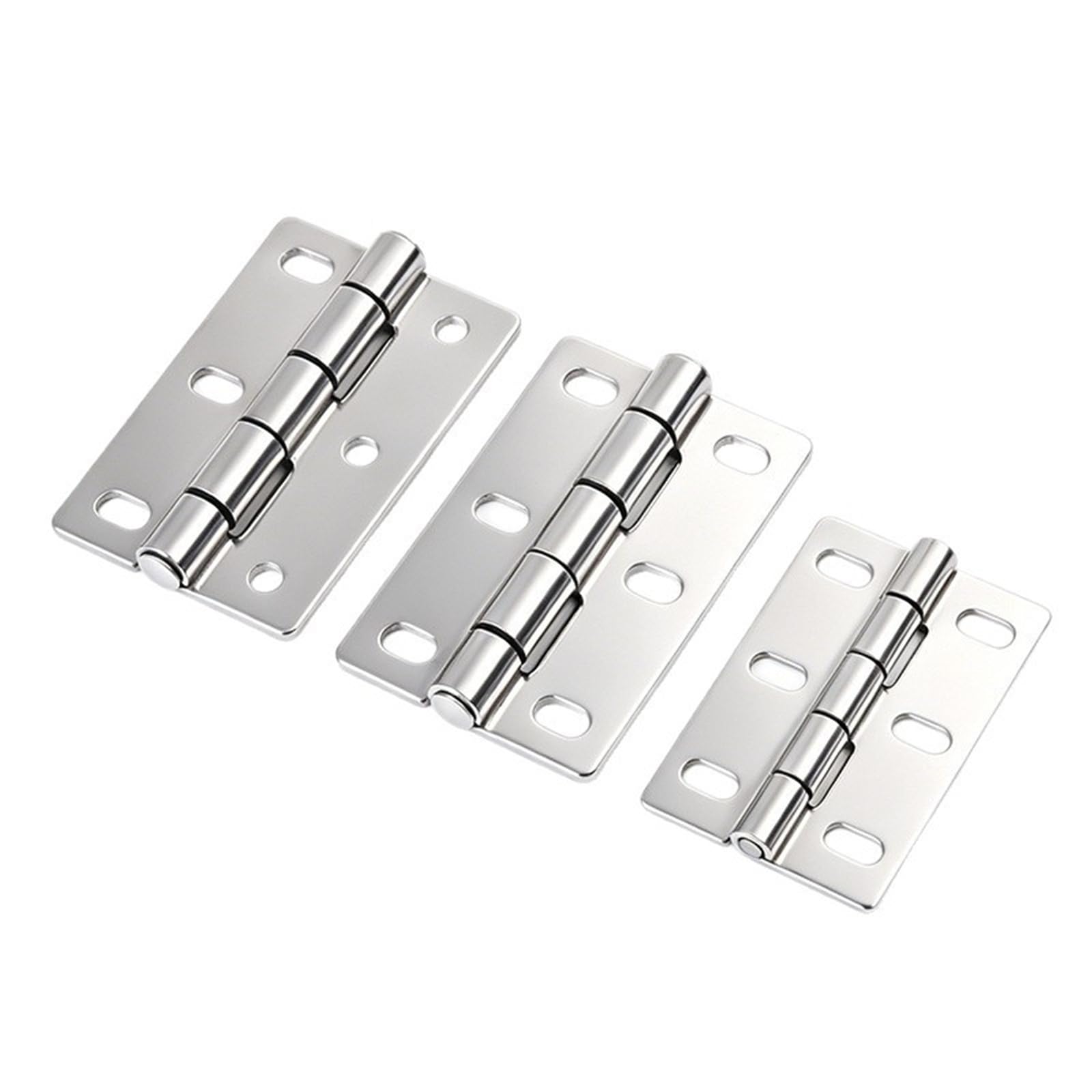 Ipvxnnfw 40*40*1.5 Stainless Steel Hinge Thickenzed Small Window Hardware Accessories 1Pcs
