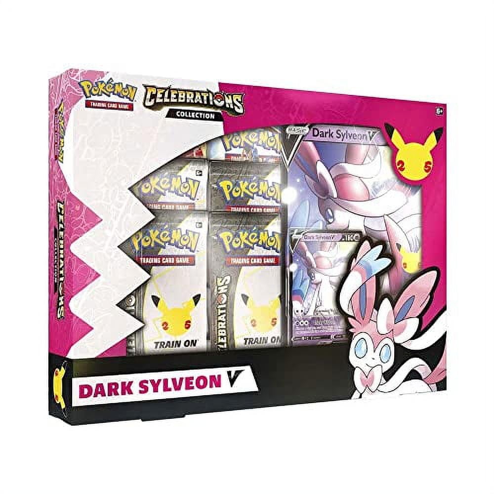 pokmon tcg celebrations dark sylveon v collections booster box Pokemon TCG Celebrations Collection 25th Anniversary V Box Dark Sylveon V