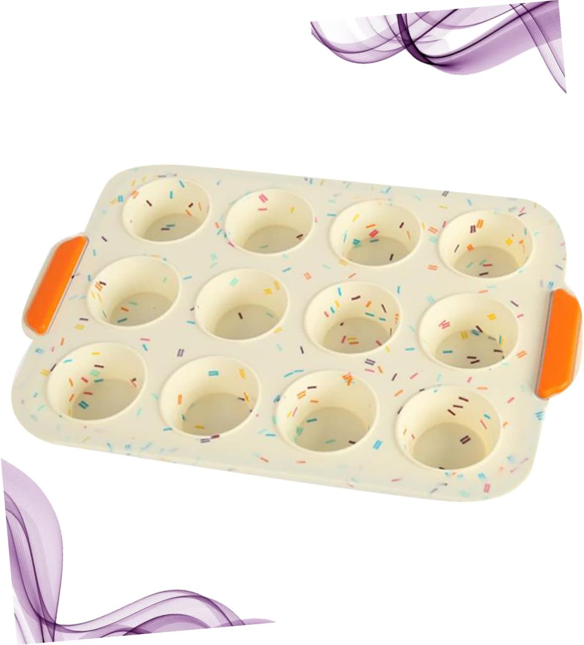 VICASKY Practical Silicone Cake Mold DIY Cartoon Bunny Shape Baking Mold for Cookies Pudding Muffins Nonstick Khaki for Creative Pastry Baking