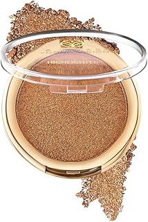 Paleta de polvos iluminadores horneados,Perla...