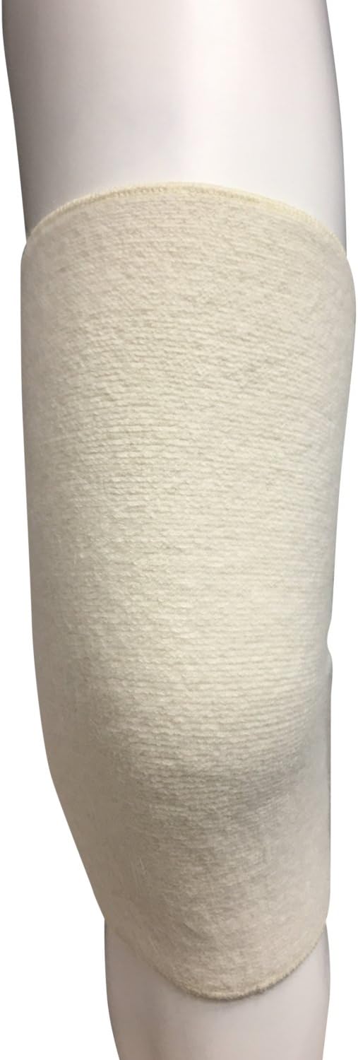 OTC Knee Warmer Angora Arthritis Relief, White, Large