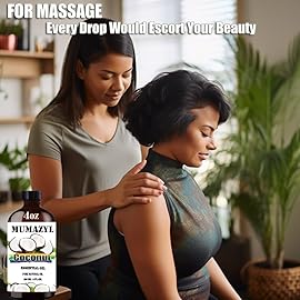 Coconut Essential Oil, Coconut Oil 4 Fl Oz 120ML for Diffuser Humidifier Yoga Cleaning DIY Candle Soap Making Essential Oils