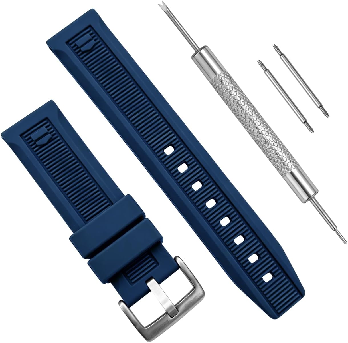 20-22mm Rubber Watch Band Strap Replacement For Tag Heuer Aquaracer
