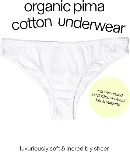 Miniatura 5 de ODDO BODY Tanga de algodón 100% orgánico, suave, de comercio justo, transpirable, ropa interior de algodón Pima diseñada para la comodidad diaria