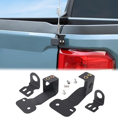 Miniatura 8 de Soporte de antena para portón trasero de automóvil compatible con Ford Maverick 2022 2023 Soporte de antena para portón trasero Soporte de montaje