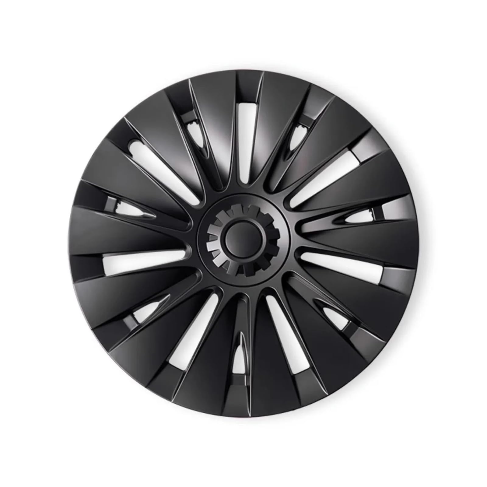 Enjoliveurs roue 19 pouces compatibles avec Tesla Model Y 2023 noir mat - 6