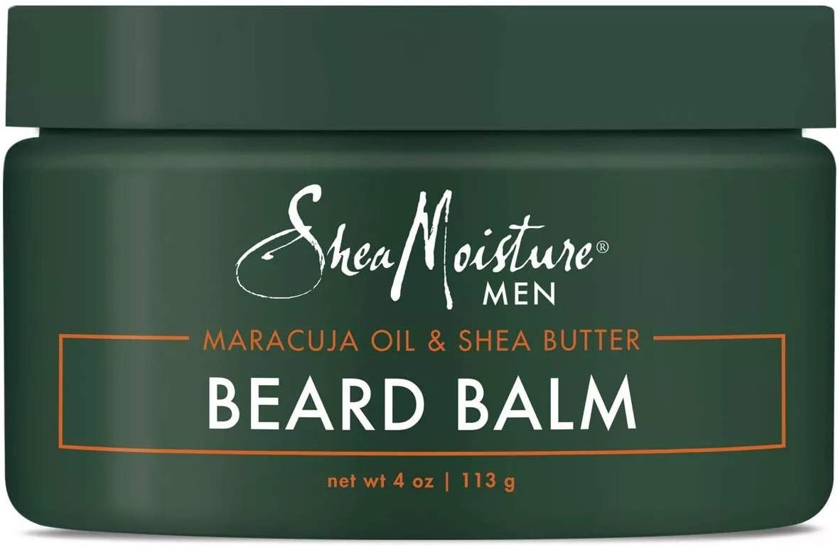 Shea Moisture Mens Beard Balm, All Natural ingredients, Made With Maracuja Infused