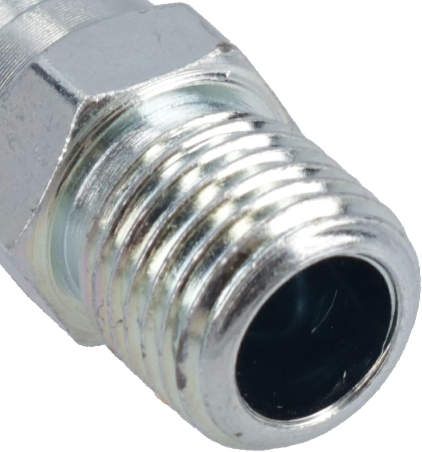 エアラインホース継手コネクターオスクイックリリース1/4インチオスねじ10個パック