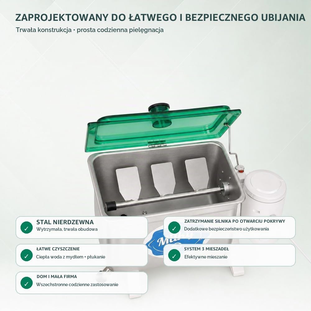 Elektryczna masła masła 10L MILKY