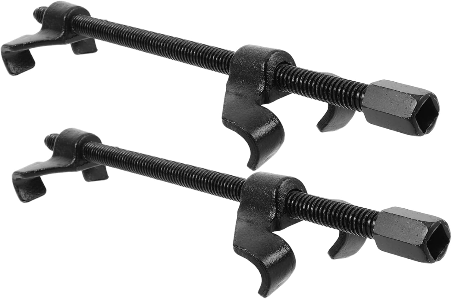 Unomor 2pcs Heavy Duty Vehicle Coil Spring Compressor Tool Ergonomic Handle for Easy Removal and Installation of Shock Springs Automotive Maintenance