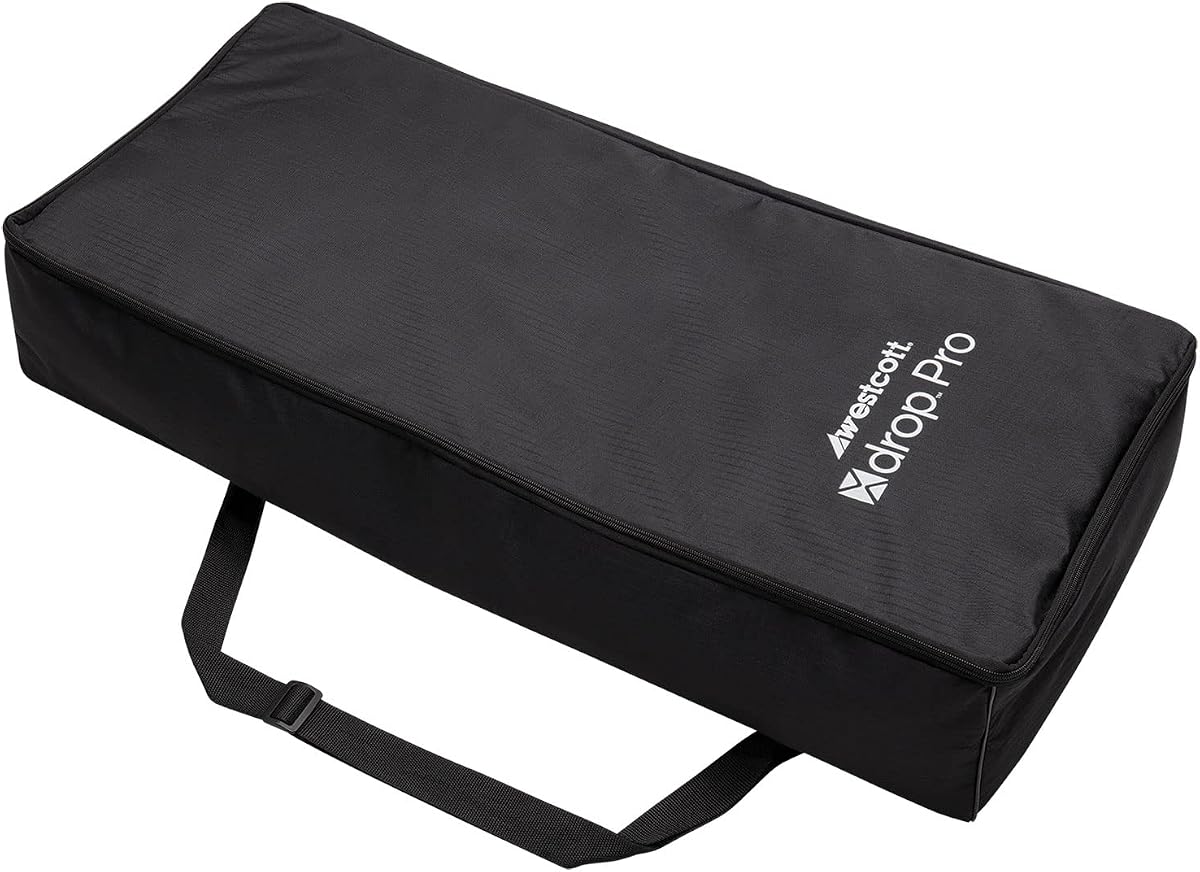 X-Drop Pro 3-Pack Backdrop Case - Fits X-Drop Pro Stand & 3 Photography Backdrops (8' x 8')