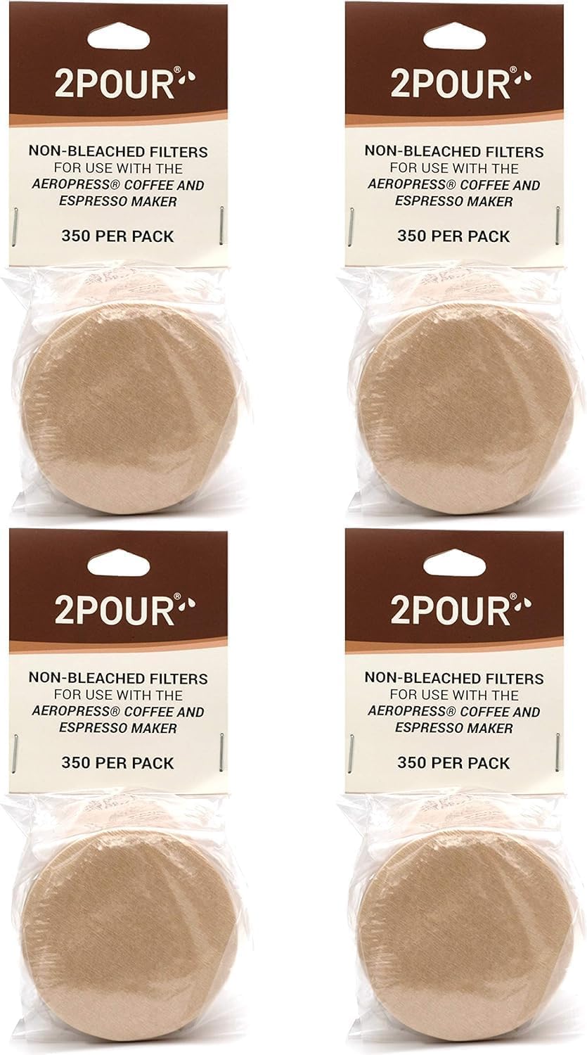 Reusable Replacement Paper Filters Compatible With The Aeropress® Coffee Maker/Aeropress®…