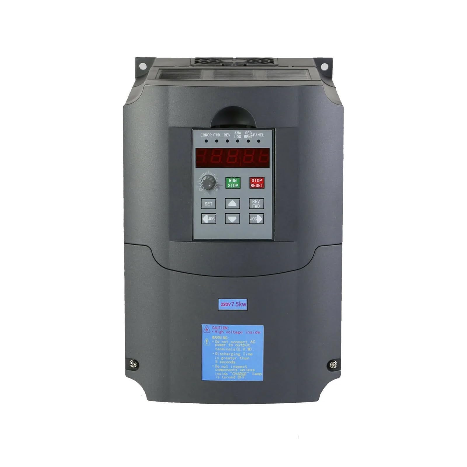 VFD Frequenzumrichter, VFD-Wechselrichter mit variabler Frequenz, 7,5 kW, AC 220 V, 3P-Ausgangsdrehzahl-Antriebsregler for Motor-CNC-Haushaltsräte