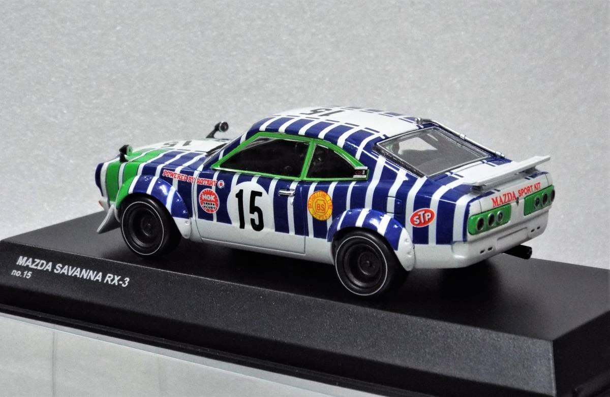 Amazon | 【京商】1/43 マツダ サバンナ RX-3 (S102系) #15 1971
