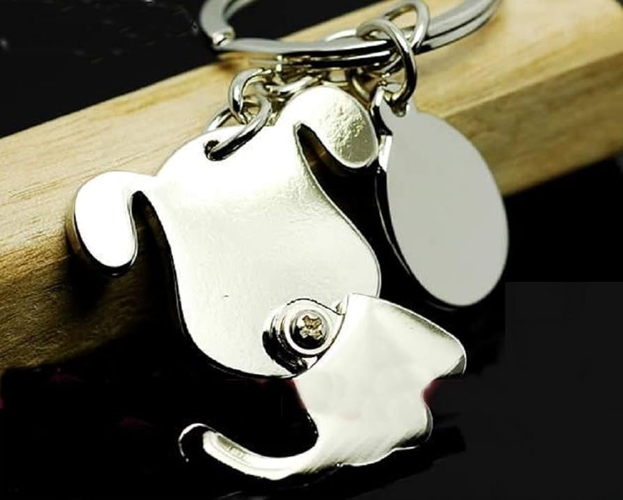 美品✭バッグチャーム 犬 キーホルダー メンズ 犬 バッグチャーム キーホルダー ブランド レザー レディース