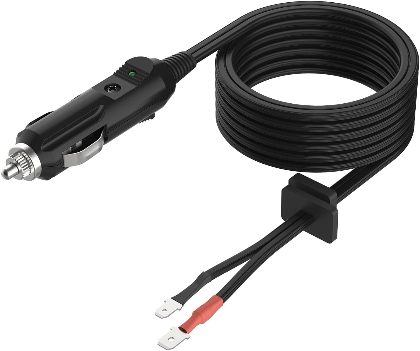 12V Thermoelectric Power Cord Adapter Replacement for Coleman Thermoelectric Cooler, for Coleman Electric Cooler Adapter, 8ft Cooler Cord with Fuse,