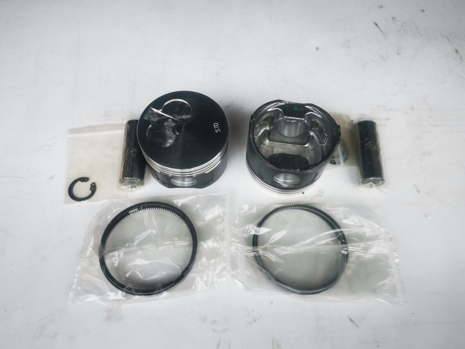 Pistón + anillo + kit completo de juntas Yamaha 2TNE68 2D68 3