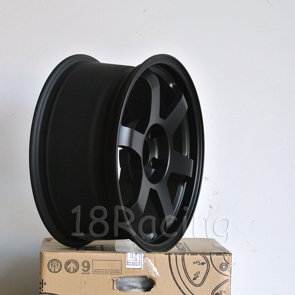 4 PCS ROTA GRID 17X8 BOLT: 5X100 OFFSET:35 HB:73 SATIN BLACK
