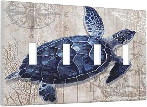 Miniatura 109 de Cubierta de interruptor de luz de palanca de hojas tropicales negras y doradas, hoja de palmera, decoración de 1 cuadrilla, placa frontal eléctrica