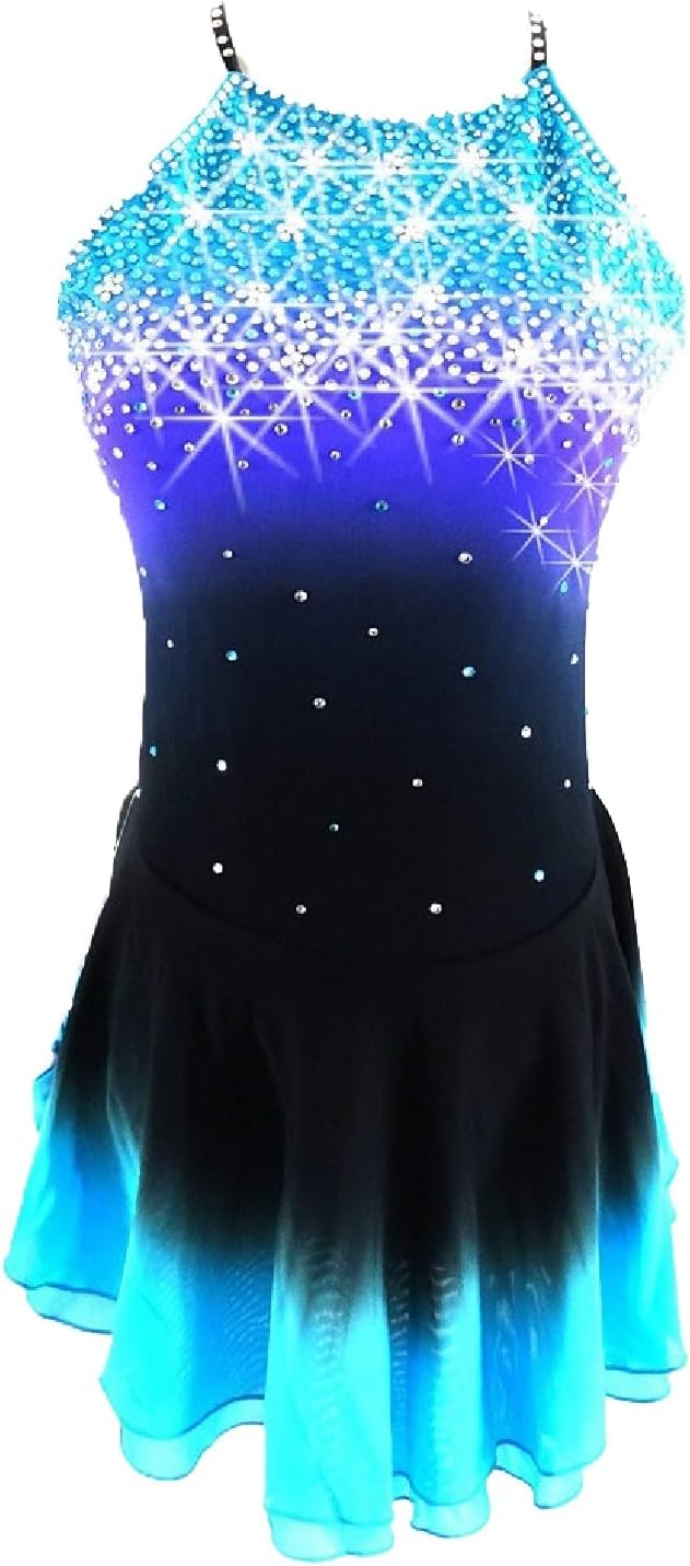 Figure Skating Clothing Ice Roller Skating Dresses Customizable Costumes for Women and Girls