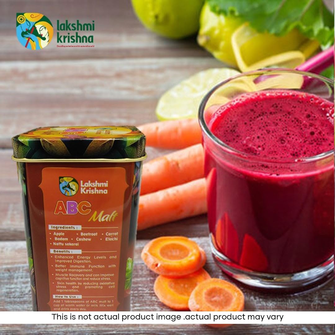 Lakshmi Krishna ABC Malt – Nutritious Health Supplement with Apple, Beetroot & Carrot | Immunity & Energy Booster - Image 3 thumbnail