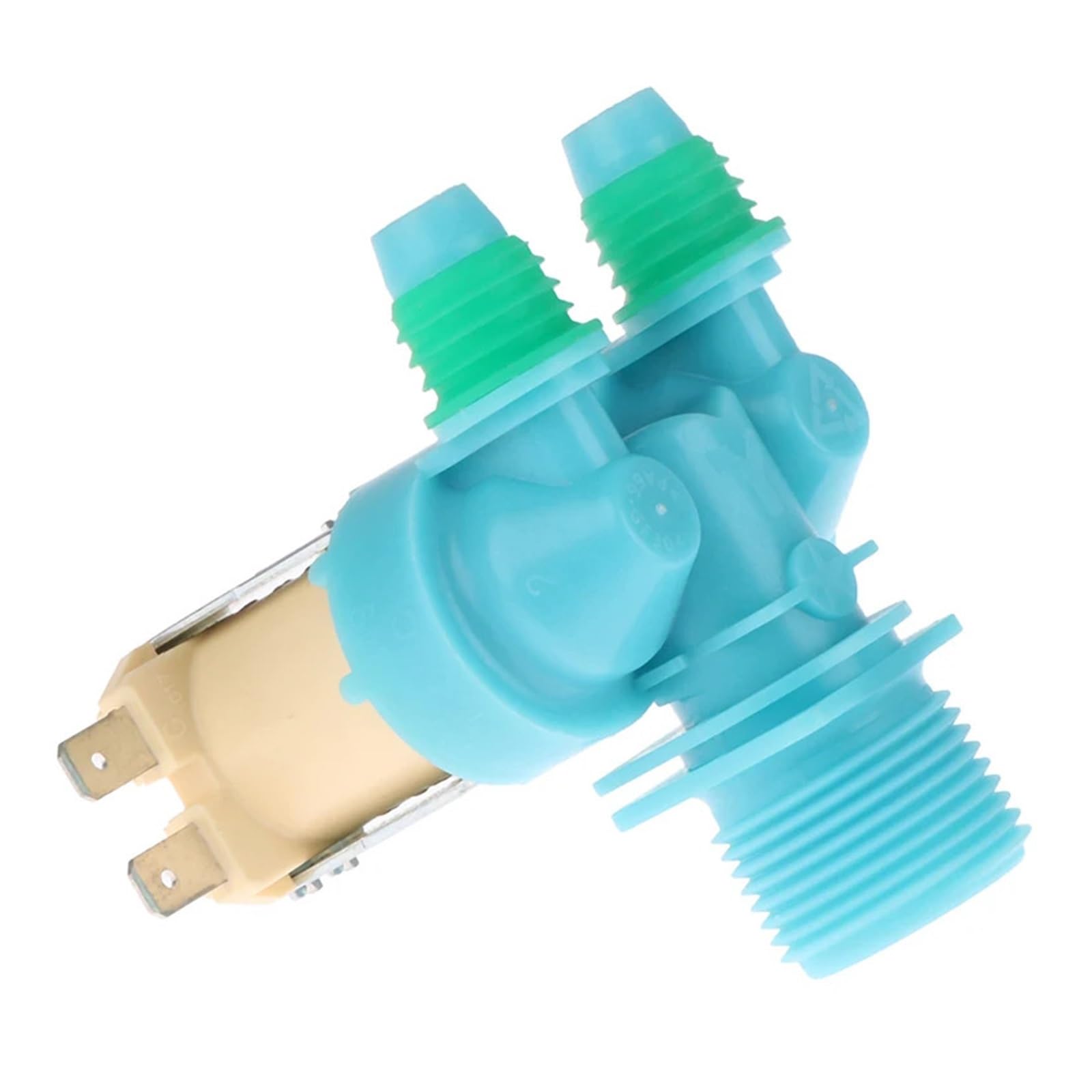 Válvula Solenoide De Entrada De Agua De Doble Cabezal C-225/19-a01 DC62-00311C Pieza De Repuesto For Lavadora | Electroválvula de entrada de doble cabezal, compatible con C-225/19-a01 y DC62-00311C for mantenimiento de lavadoras