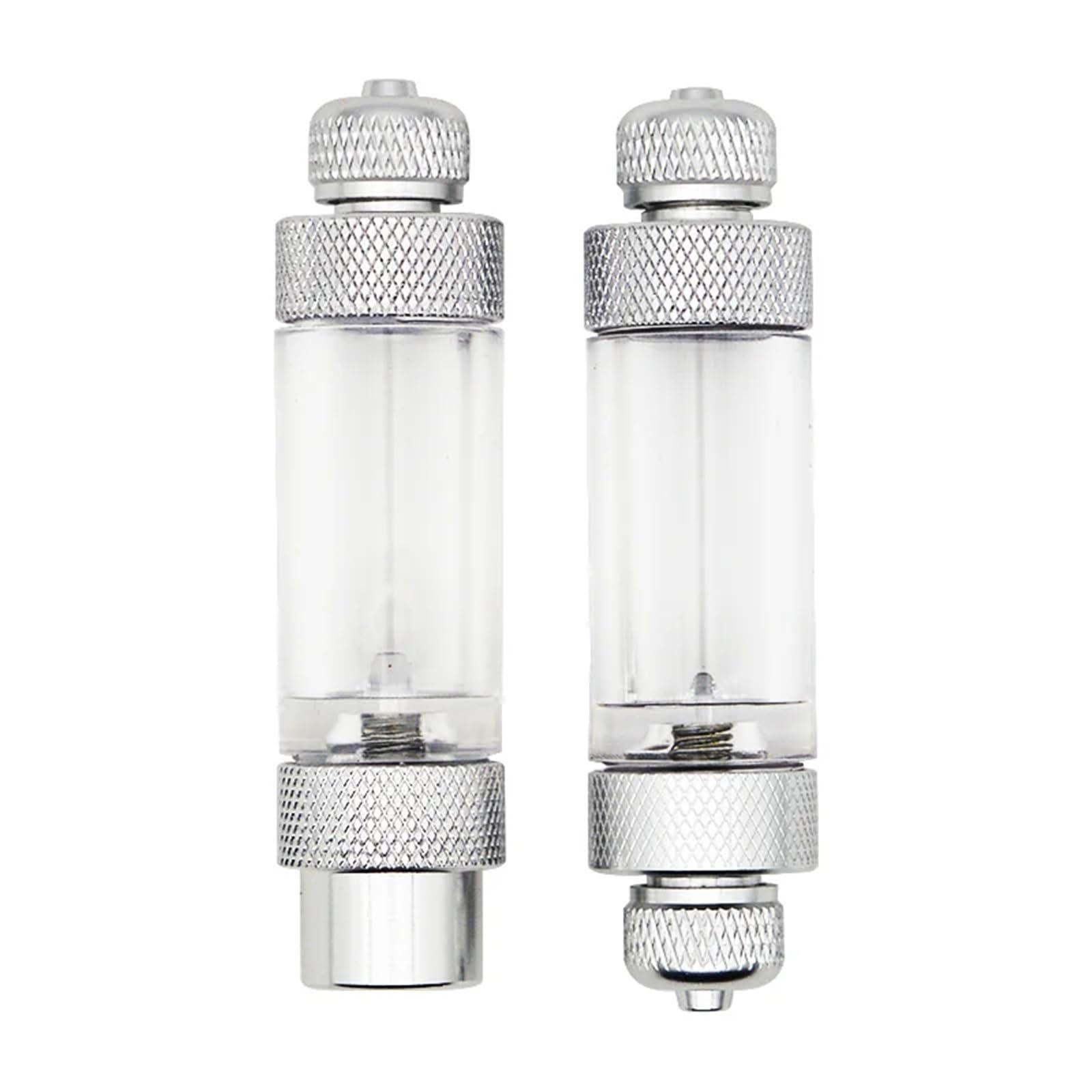 Contador de burbujas CO2 for acuario, válvula retención doble cabezal, regulador pecera, kit sistema difusor, accesorios for bomba aire reactor(Double head)