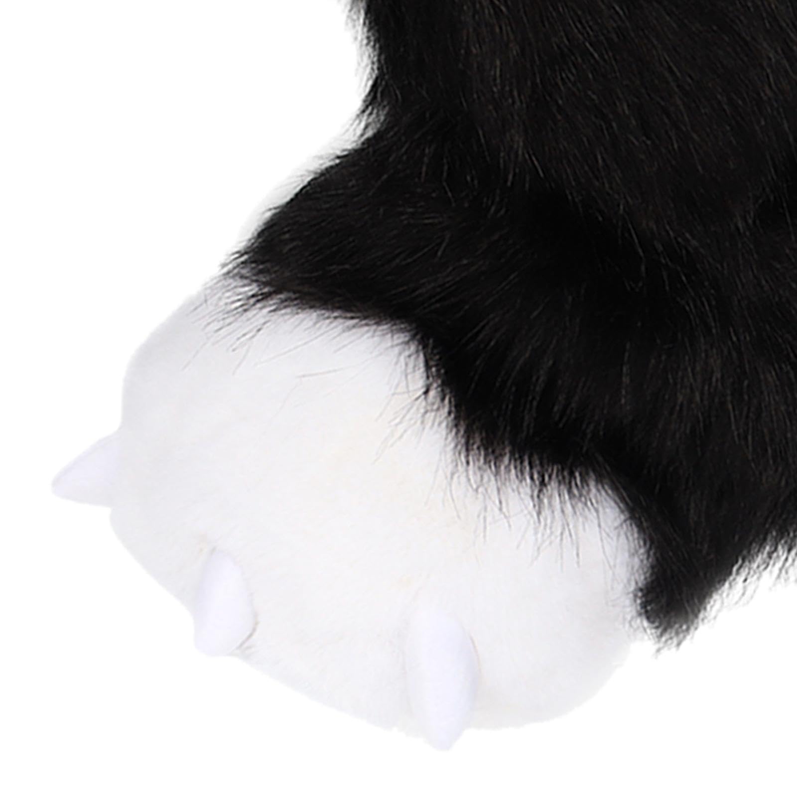 kowaku Fuzzy Paw Animal Plush Beast Foot Pantofole per Carnevale Bambini Regali di Compleanno Adulti Donne Ragazze