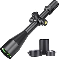 Vista 10 de WestHunter Optics TD 5-30x56 SFIR FFP Precision 1/10 MIL Riflescope para disparos de competición, torreta de parada cero iluminada, primer plano