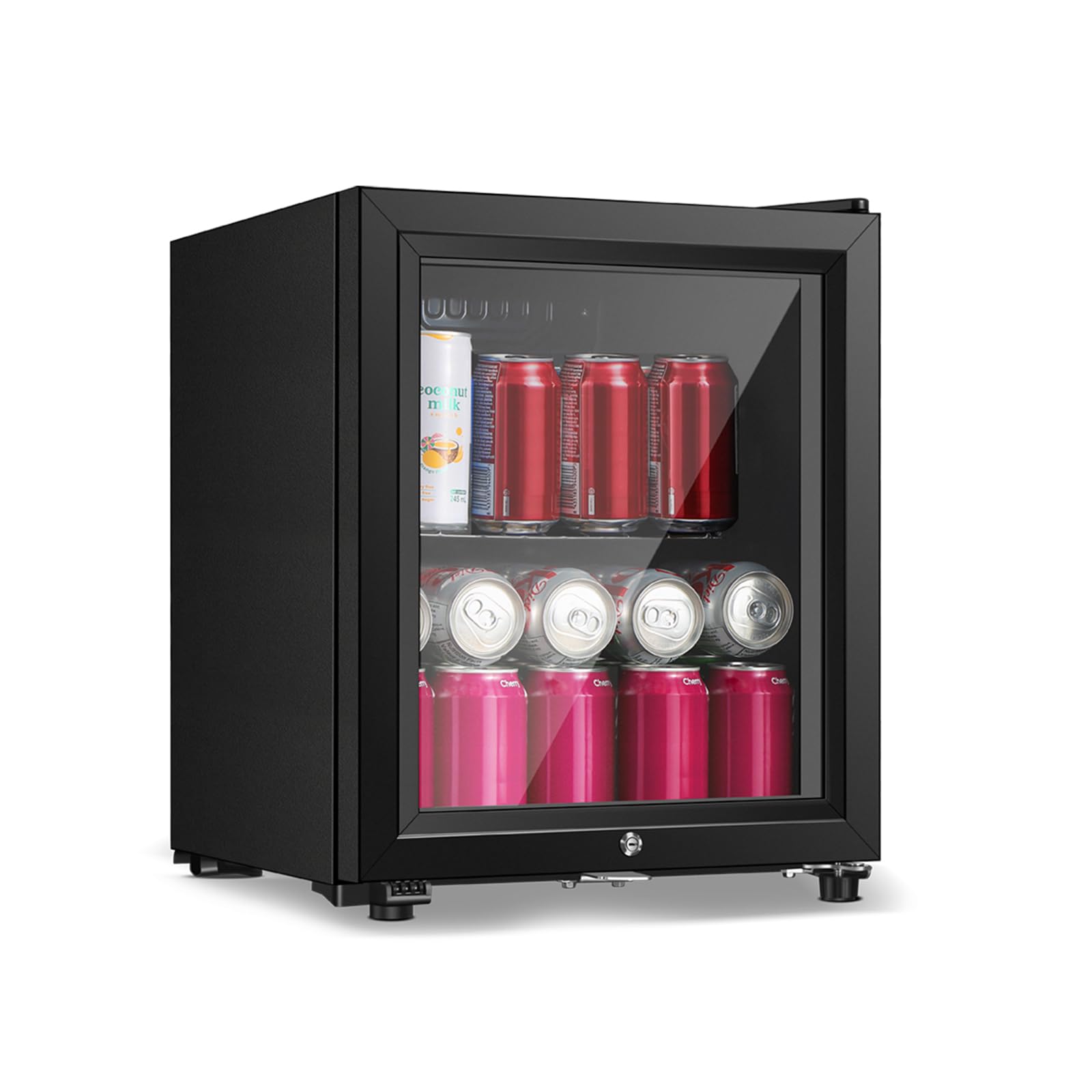 HAILANG Beverage Refrigerator, 1.5 Cu.ft