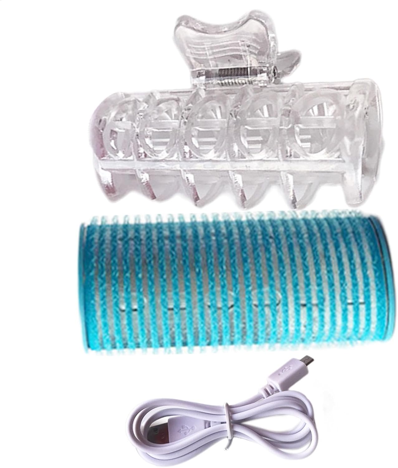 Hot Rollers Hair Curlers, Electric Rollers, 1.26×3.34inches Self-Adhesive Portable Hair Crimper, Wig Curling Styling Tools, Flawless Curls for Medium Curl