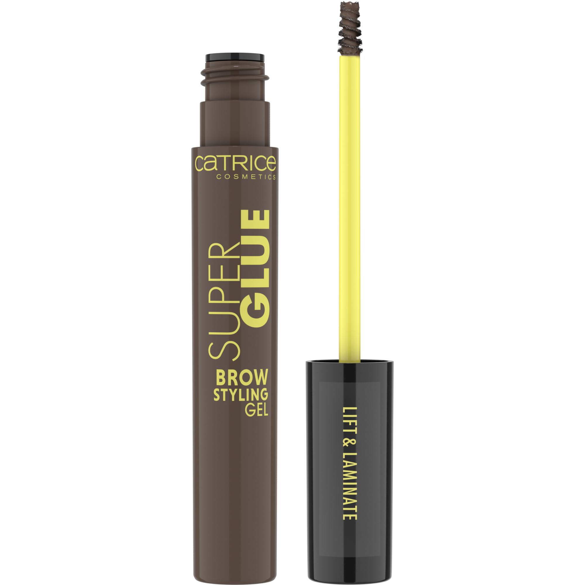 Catrice Gel de cejas Super Glue Brow Styling Gel, n.º 030, marrón, definitorio, fijador, secado rápido, vegano, sin micropartículas de plástico, sin nanopartículas, sin perfume, 1 unidad (4 ml)