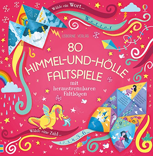 Preisvergleich Produktbild 80 Himmel-und-Hölle-Faltspiele