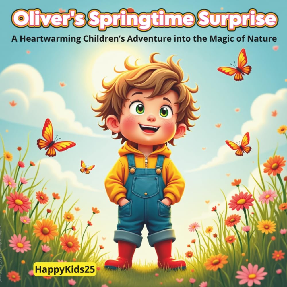 Oliver's Springtime Surprise: A Children's Picture Book About the Magic of Nature, Springtime Wonders, and the Joy of Exploring the Outdoors, Plants, and Animals in the Beauty of Spring.