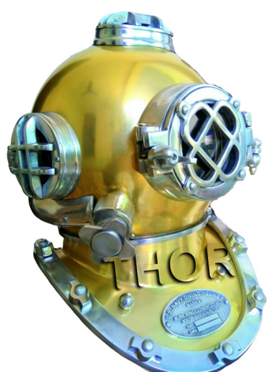 Scuba Diving Nautical Divers Helmet Maritime Ship's Decorative Brass Finish 18