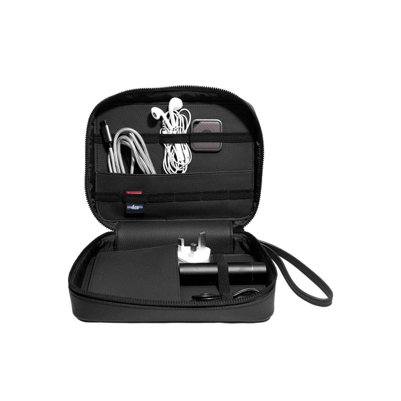 Stackers Cable Tidy Bag | Portable Electronic Gadget Organiser Case | Storage Organizer Bag for Cable Cord Drive Chargers Adapters & Power Banks - Black Pebble (B08KYDVVBG) Amazon Price History, Amazon Price Tracker