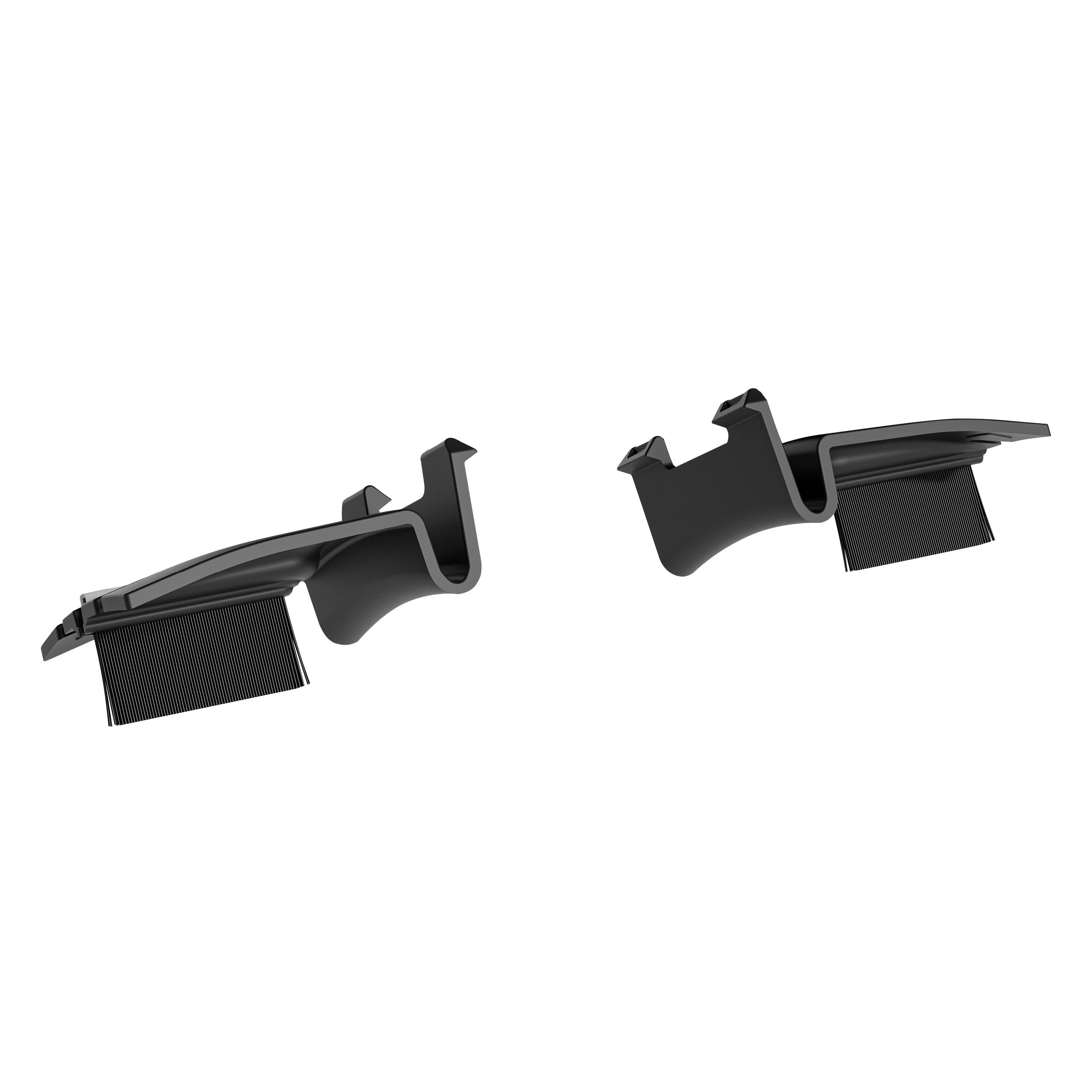 GARDENA Szczotki do kół kosiarki do SILENO pro/max/free and flex, utrzymują koła w czystości, łatwa instalacja, trwałe materiały, zwiększenie wydajności kosiarki (15024-20)