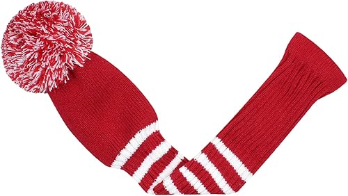 Miniatura 9 de Scott Edward Juego de 3 fundas de cabeza de golf de punto para maderas se adapta bien al conductor (460 cc) madera de pasillo e híbrido (UT), el